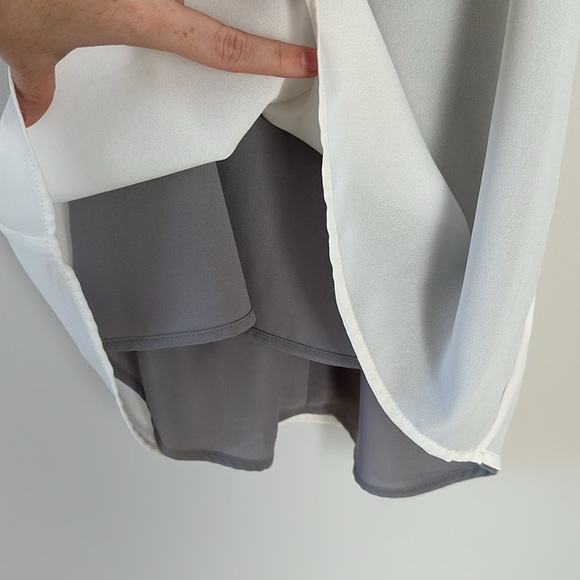 Express Barcelona Tank Top BUNDLE Office Workwear Business Layering Blue White - Picture 15 of 16